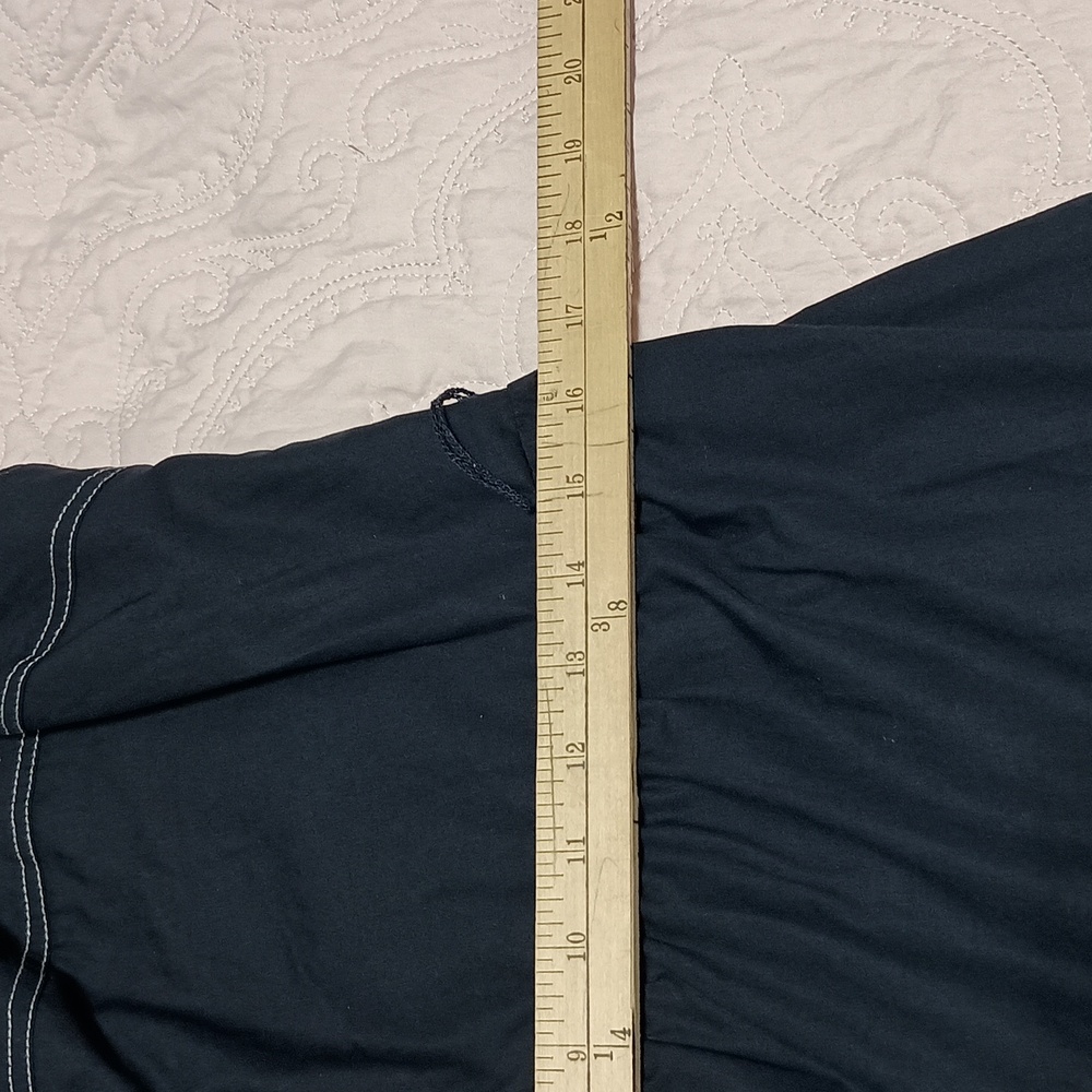 Caroline Constas Sleeveless Navy Sundress with Contrast Stitching NWT - Picture 7 of 10